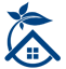 House with leaves icon